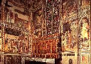 GADDI, Taddeo General view of the Baroncelli Chapel sg china oil painting reproduction